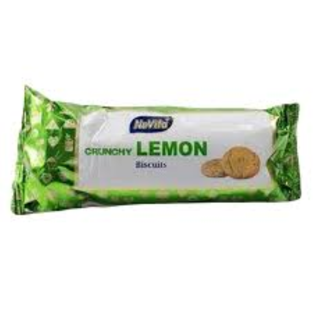 NUVITA CRUNCHY LEMON BISCUITS 75G